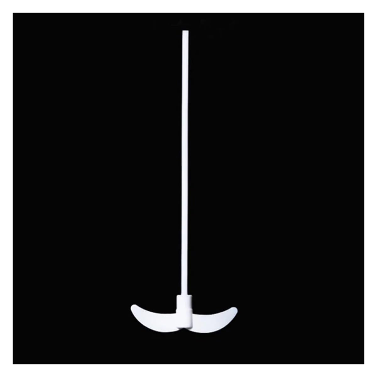 Lot de 2 agitateurs à palettes en PTFE de laboratoire, plaque croisée, type F4(A 350mm 65mm)