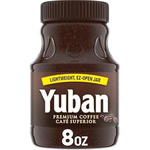 Yuban Premium Instant Coffee, 8 oz Jar Cover