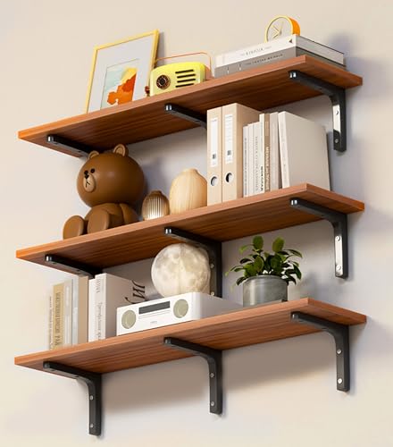Étagère décorative murale pour salon et chambre de 100 cm de long - 2