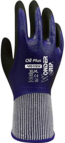 Wonder Grip WG-518W Oil Plus - Guantes resistentes al aceite (talla M/08) Cover