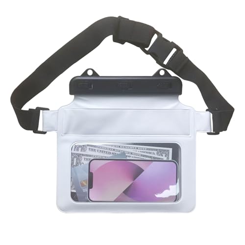Riñonera Para Mujer - Riñonera Impermeable, Seca Para Teléfono, Organizador De Correa Ajustable | Vacaciones En La Playa Paseos En Bote Kayak Natación Snorkel Deportes Al Aire Libre Elementos Bá