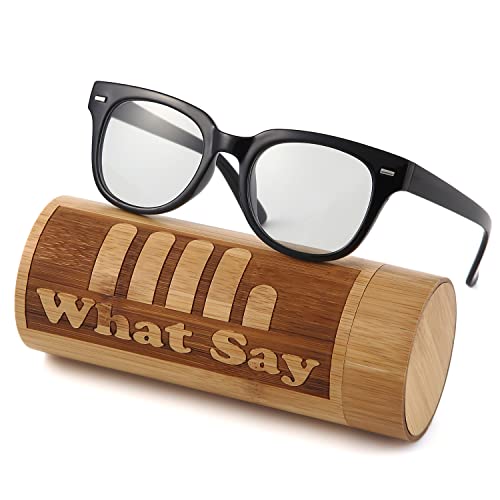 [What Say] FASHION OUTDOOR {Xg t[ J[Y TOX NAY ɒBKl UV400 Y fB[X (CgO[/ubN)