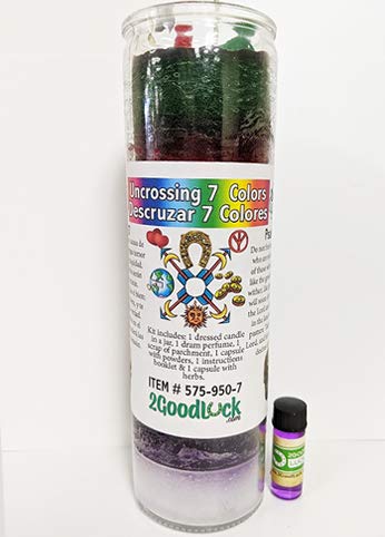 Victoria Rey Uncrossing 7 Colors Candle Kit - Veladora Kit Descruzar 7 Colores