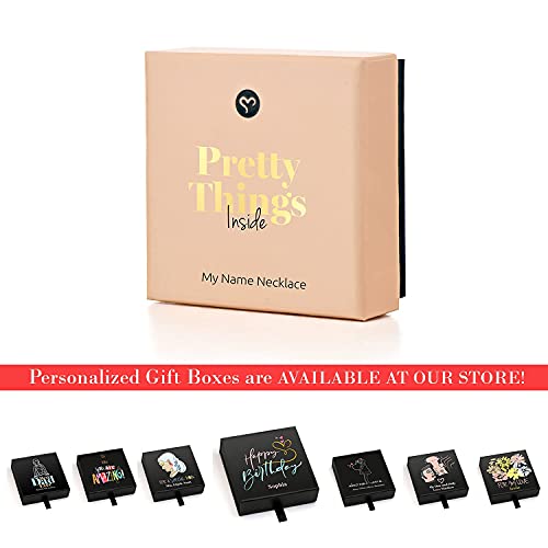 Personalized Choose Your Style Name Necklace - Custom Nameplate Pendant - Dainty Gift for Her, Women - Gift for Mother's Day, Christmas, Birthday4