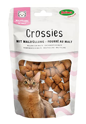 Bubimex Crossies - Lote de 5 Piezas con Relleno de Malta (50 g)