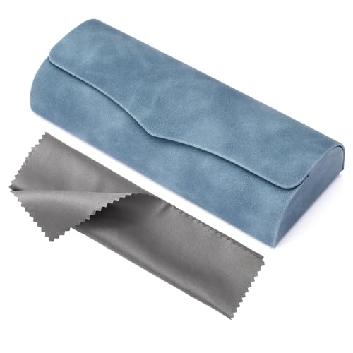 Image of Vemiss Hard Shell Eyeglass Cases, Lightweight Portable Glasses Case for Women Men