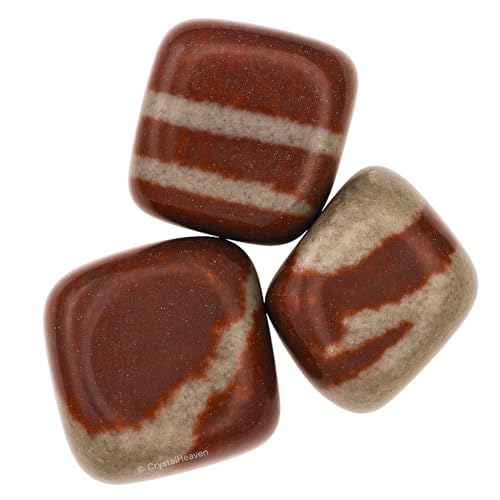 Image of Certified Narmada Shiva Lingam Crystal Healing Tumbled Stone, Natural Polished Crystals for DIY Crafts, Manifestation, Meditation, Pooja Feng Shui and Reiki Healing (30 Grams)