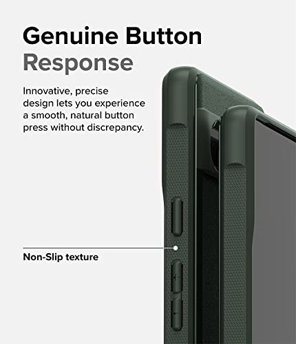 Image of Ringke Onyx for Google Pixel 7a Case [Feels Good in The Hand] Oil & Dirt Resistant, Enhanced Camera Lens Protection, Comfortable Grip, Non-Slip, Lightweight Cover - Dark Green