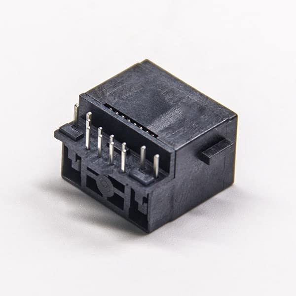 GXMRHWY 30PCS Modular RJ45 Socket Unshielded with LED 90 Degree DIP Type