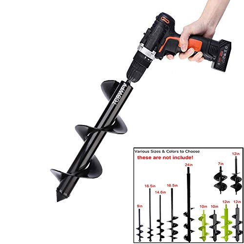 Auger Drill Bit Garden Plant Flower Bulb Auger Spiral Hole Drill Rapid Planter