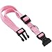 Ferplast C15/44 Club Regolabile Rosa Collare in Nylon per Cani, da 30 a 44 cm di Larghezza 15 mm