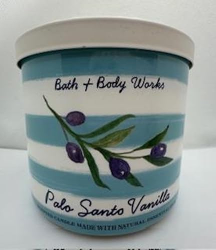 Palo Santo Vanilla 3 Wick 14.5 Ounce Scented Candle