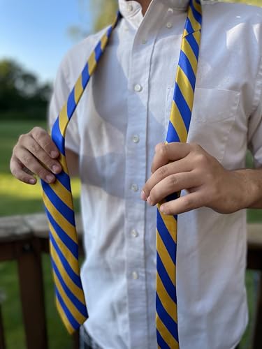 Image of tiemart Men's Striped Tie Standard Length