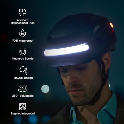 Commute Smart E Bike Helmet with Lights | NTA-8776 Certified