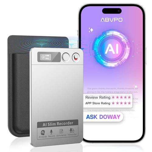 AI Voice Recorder, Note Voice Recorder - Transcribe & Summarize, AI Noise Cancellation Technology,...