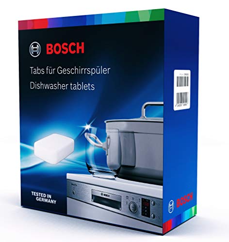 Image of Bosch Detergent for Front Load Washing Machine - 1 l and Bosch Tablet for Dishwasher - 20 g (Pack of 35)