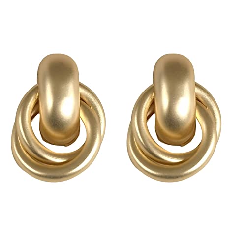 Boucles d'oreilles géométrie fête hip hop vintage gothique cercle pour femme