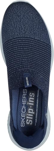 Skechers - Mens Ultra Flex 3.0 - Nezzo Slip On Shoes, Color Navy/Blue, Size: 12 W US2
