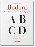 bodoni  Giambattista Bodoni. Das vollständige Handbuch der Typografie