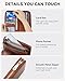 BOSTANTEN Leather Wallet for Women RFID Blocking Zip Around Credit Cards Holder Phone Clutch Brown