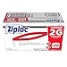 SC Johnson Professional Ziploc Storage Bags, For Food Organization and Storage, Double Zipper, 2 Gallon, 100 Count