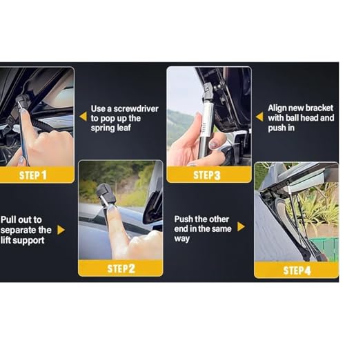 Support levage hayon électrique de remplacement pour BMW X4 F26 - 5