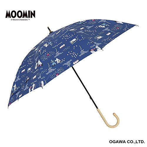 小川(Ogawa)  長傘 晴雨兼用日傘 手開き ムーミン