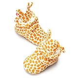 Sawimlgy Newborn Infant Baby Girl Boy Cotton Animal Booties Stay On Sock Slippers Soft Bedroom Shoes