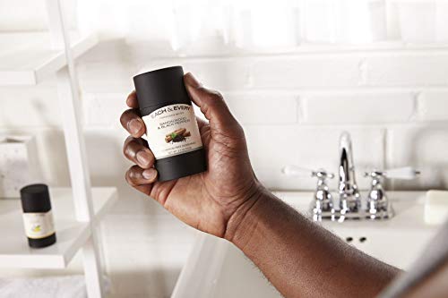 Each & Every Natural Aluminum-Free Deodorant for sensitive skin made with Essential Oils, Plant-Based Packaging, Sandalwood & Black Pepper, 2.5 Oz.
