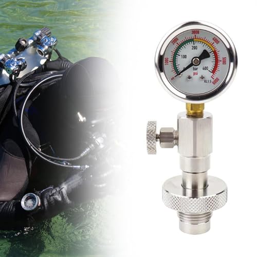 Contrôle de pression de réservoir de plongée kowaku pour exploration BCD