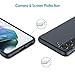JETech Slim Fit Case for Samsung Galaxy S21 5G 6.2-Inch, Thin Phone Cover with Shock-Absorption and Carbon Fiber Design (Blue Gray)