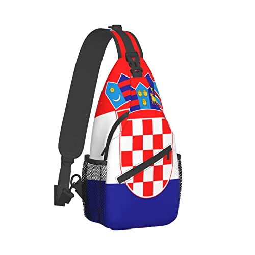 Morrales tipo bandolera bandera Croacia unisex miniatura 3