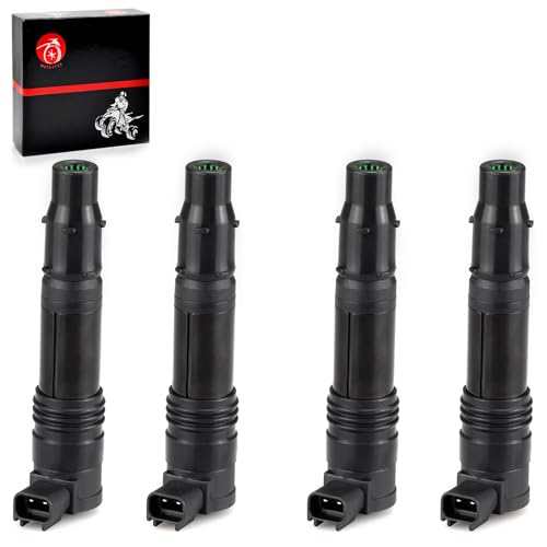 Image of Ignition Coils 4PCS for Kawasaki ZX1400 ZX1000 Ninja ZX-14 ZX-14R ZX14 ZX-10R Concours 14 ZG1400 2008-2023 21171-0005 21171-0029