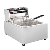 Panneau de commande intuitif : Utilisez votre friteuse sans effort, même dans les environnements les plus chargés, grâce à la minuterie numérique, au thermostat réglable et aux voyants lumineux clairs qui permettent un suivi précis de votre processus de friture.