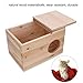 Hamster Paarungszucht Box Papagei Zucht Nistkasten Links Offenes Fenster Große Größe Vogel Holz Brutkasten Für Kleintier Chinchilla Eichhörnchen