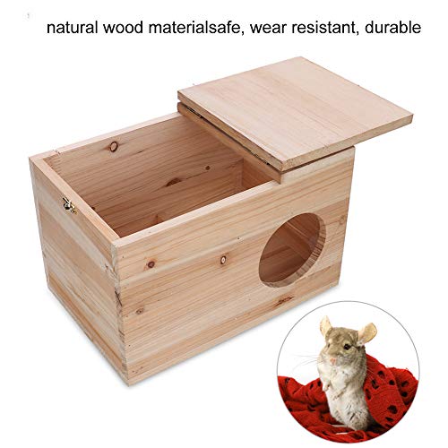 Hamster Paarungszucht Box Papagei Zucht Nistkasten Links Offenes Fenster Große Größe Vogel Holz Brutkasten Für Kleintier Chinchilla Eichhörnchen