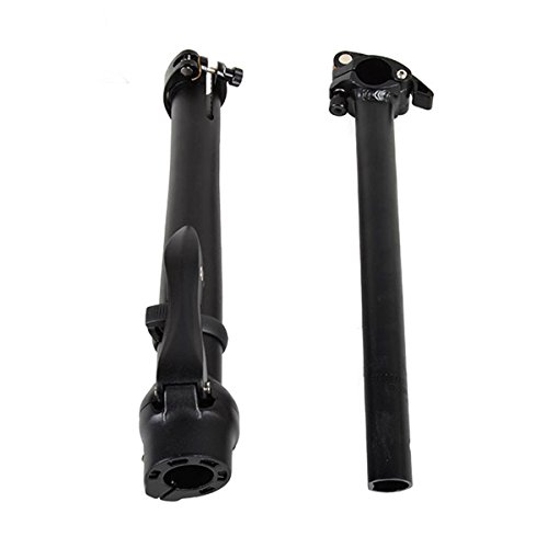 Senqi BSZ00201 Folding Bike Stem Quick-Release Aluminum Alloy Adjustable Stem Without Teeth Bsz002 25.4×28.6×460Mm thumb #2