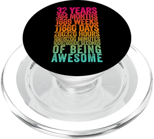 Idée cadeau drôle 32 ans : PopSockets PopGrip pour MagSafe humour trentenaire