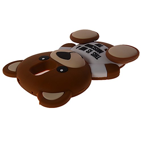 COOLKE Moda 3D Morbido Silicone Skin di custodia