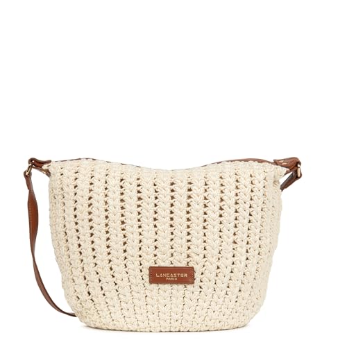 Sac épaule LANCASTER Tressé coton fini le manque de place avec ce grand sac souple