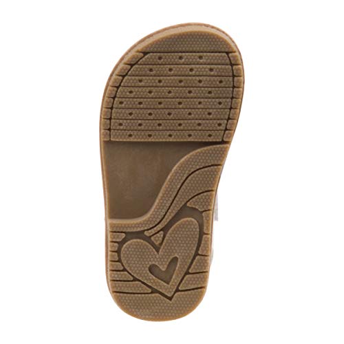 Josmo Girls Salma Flat Sandal, White, 6 Toddler4