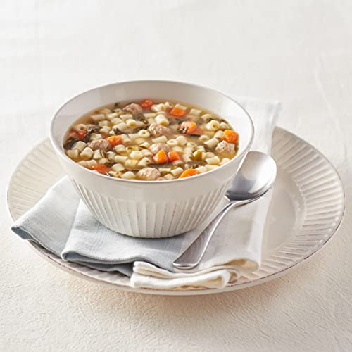 Image of Progresso Light Italian-Style Wedding Canned Soup, 18.5 oz | 160 Calories per Can, Pork & Turkey Meatballs with Carrots & Spinach in Chicken Broth, No Artificial Flavors or Colors