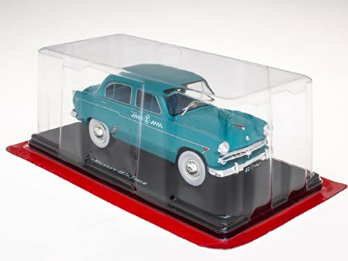 OPO 10 - Collectible miniature car 1/24 compatible with Moskvitch 407 Taxi - 1959 - ELC68, Medium - Image 3