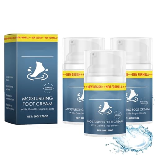 Pflege für Füße & Nägel,Reparaturcreme für Füße Hände, Einfach anzuwenden 100ml Intensive Fuß-Hydratationslotion Traumhafte Feuchtigkeit für trockene Fußhäute (3)