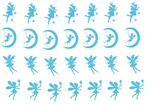 Fairy Collections (Fairy Vinyl Stickers (Baby Blue))