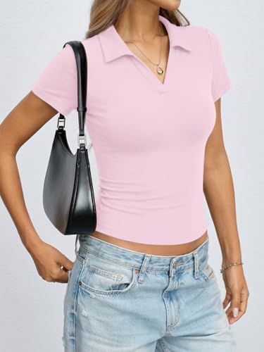 EasyGala Women's Cotton Polo