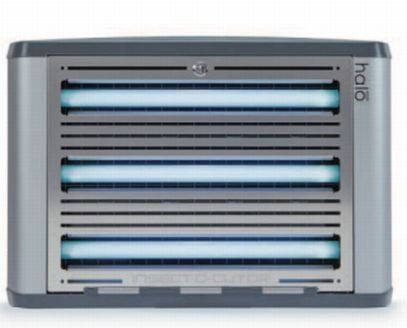 SET Insect-O-Cutor Halo 45 + 2x 6 Placas adhesivas + 6x UV Tubos