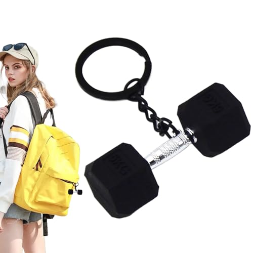 Dumbbell Bag Charm, Portable Gym Key Chain Accessory, Multipurpose Fitness Backpack Decoration for Purse, Sports Bag, Travel Tote, Gift for Workout Lovers, 1.97 x 0.87 x 0.79 Inches, Black, Dumbbell Bag Charm, Portable Gym Key Chain Accessory, Multipurpose Fitness Backpack Decoration for Purse, Sports Bag, Travel Tote, Gift for Workout Lovers, 1.97 x 0.87 x 0.79 Inches, Black,