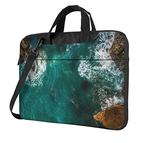 Sac léger pour ordinateur portable Debou Cool Ocean au design épuré