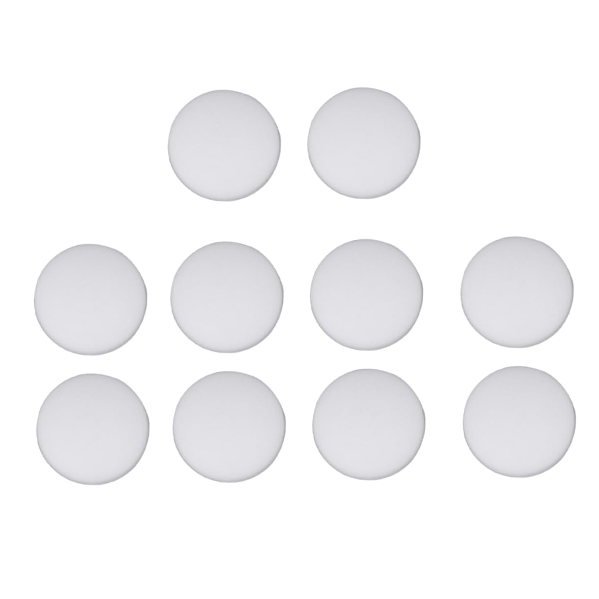 KONTONTY Silicone Door Crash Pad Set of 20 Wall Protectors for Door Knobs Wall Guard Soft Pads Self-Adhesive Bumper
